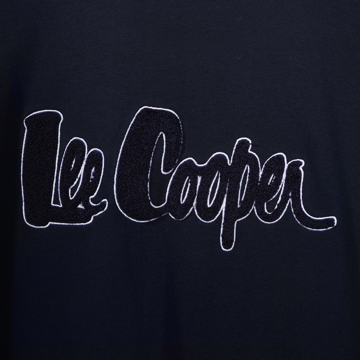 Lee Cooper T-Shirt Bold Logotype Navy