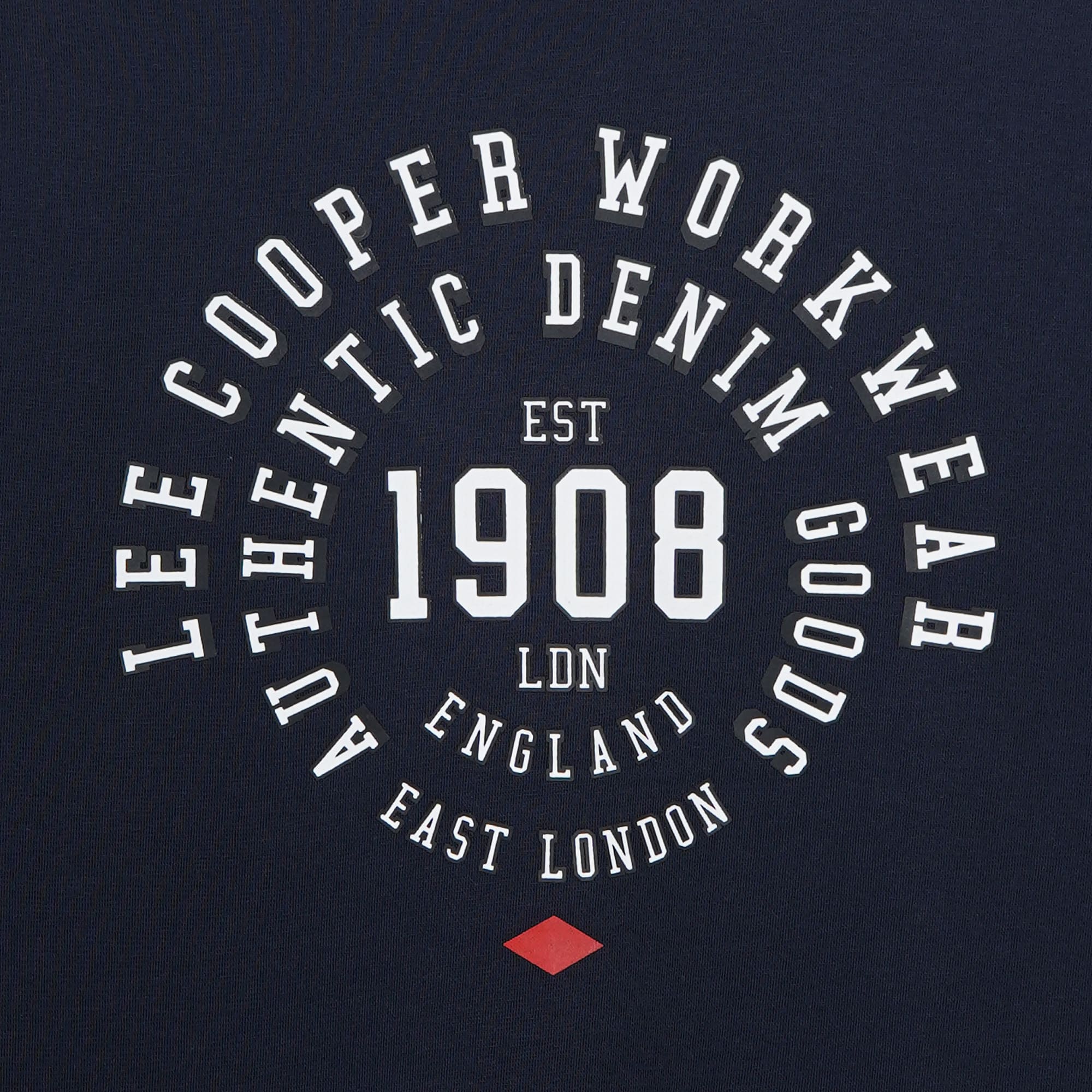 Lee Cooper T-Shirt Authentic Circle Navy