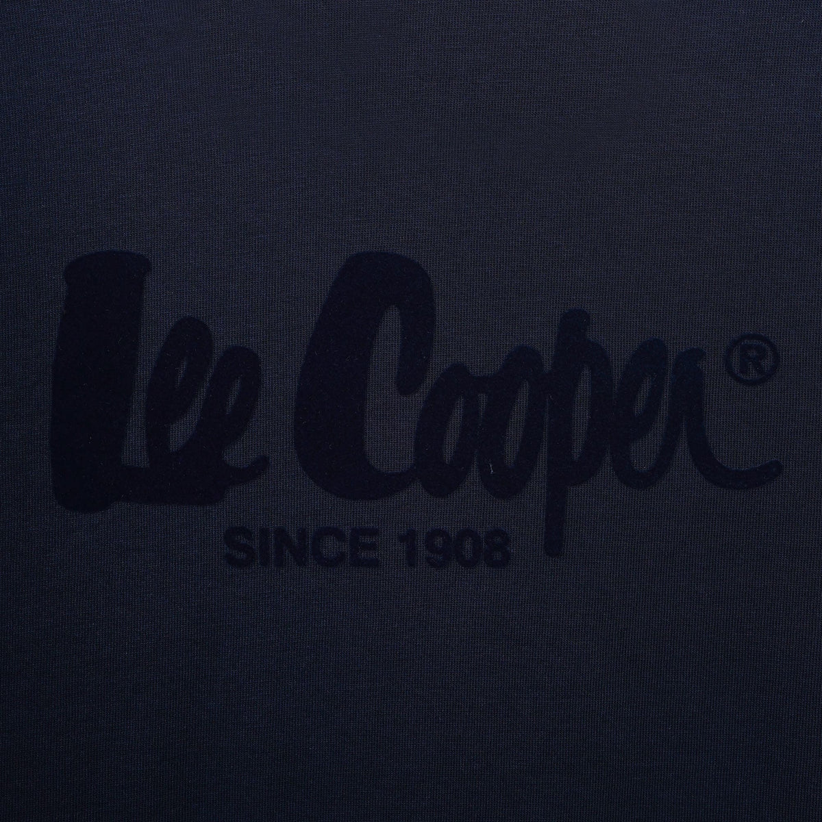 Lee Cooper Women T-Shirt Logotype Tonal Navy