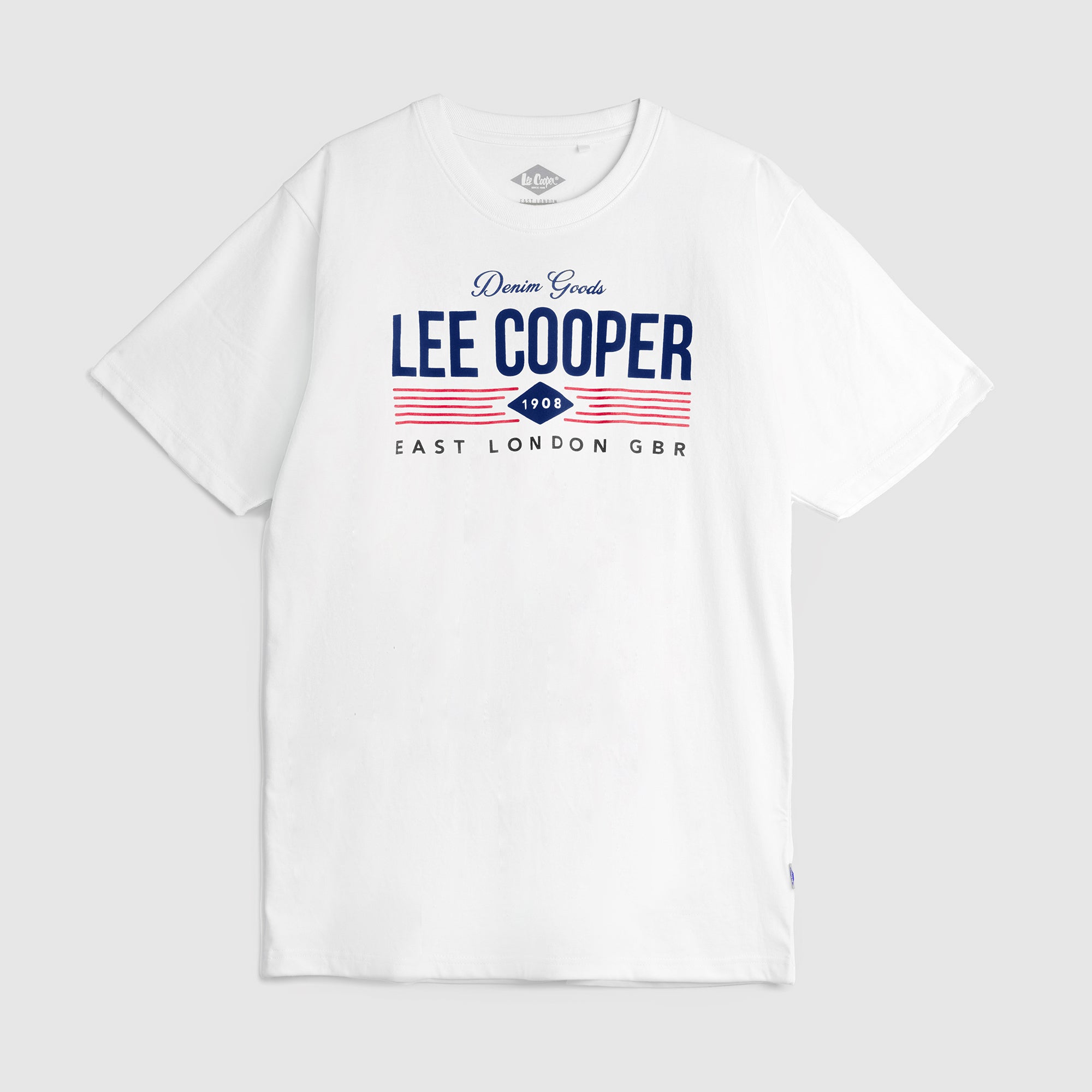 Lee Cooper T-Shirt Denim Goods 1908 White