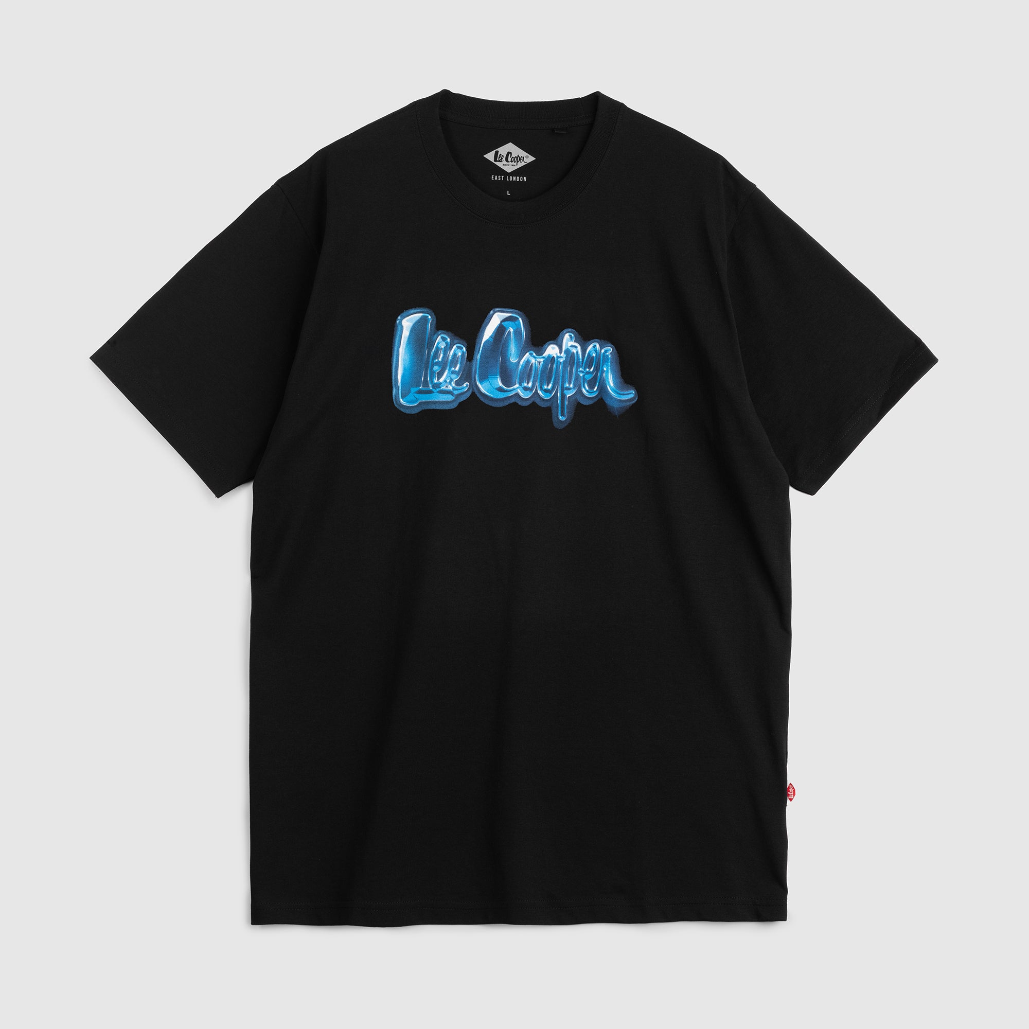 Lee Cooper T-Shirt Crystal Logotype Black