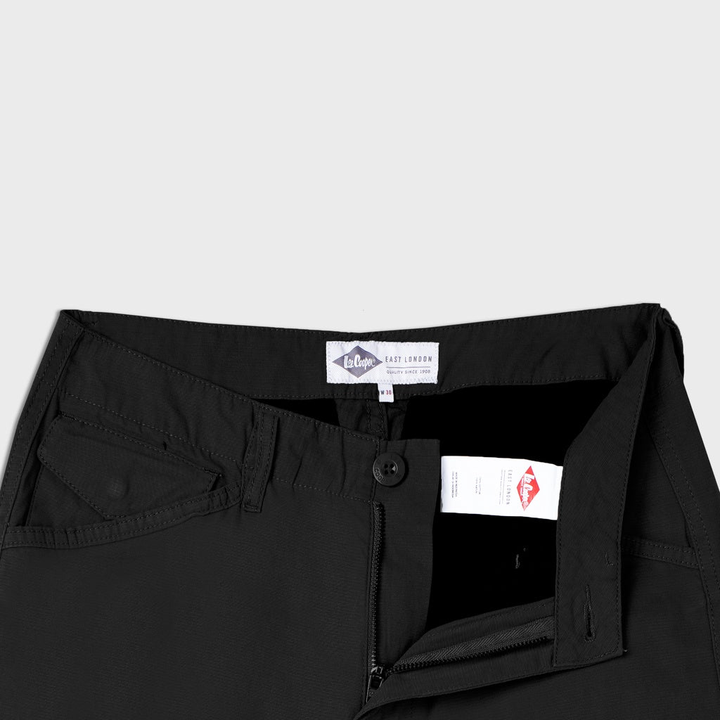 Lee Cooper Long Cargo Castor Black