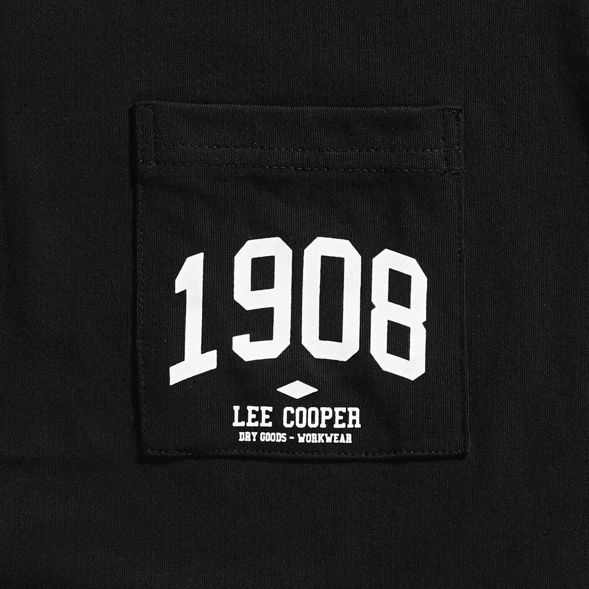 Lee cooper 1908 Pocket Tee Black