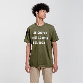 Lee Cooper T-shirt Jersey 1908 Olive