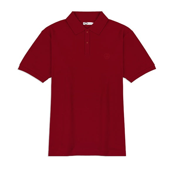 Lee Cooper Polo Shirt Logo Circular Red