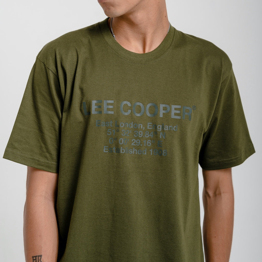Lee Cooper T-shirt Brand Olive