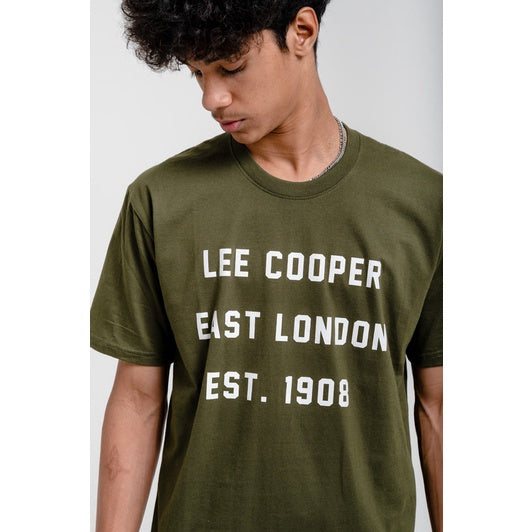 Lee Cooper T-shirt Jersey 1908 Olive