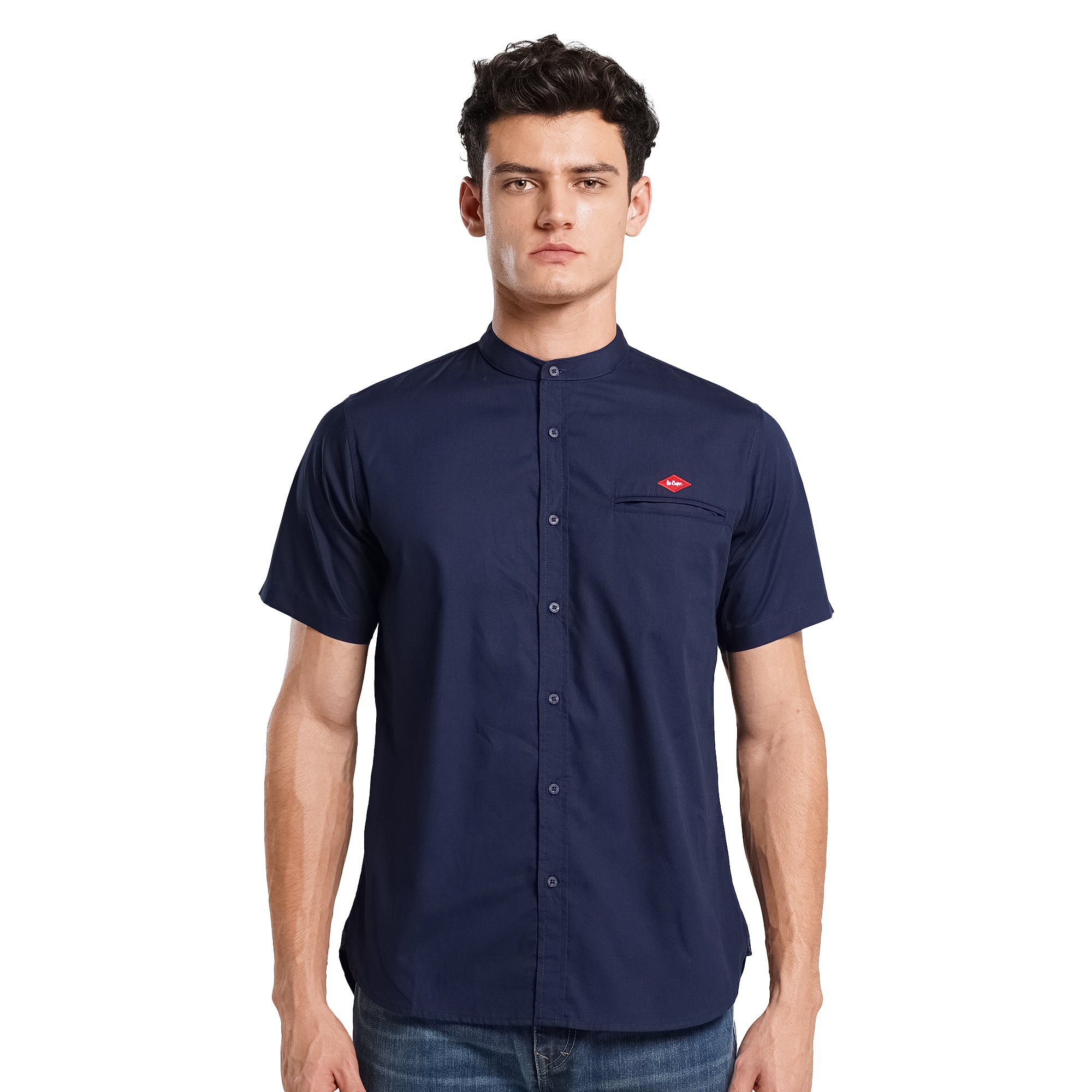 Lee Cooper Shirt Koko Short Leighton Blue