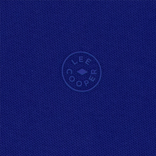 Lee Cooper Polo Shirt Logo Circular Dark Blue