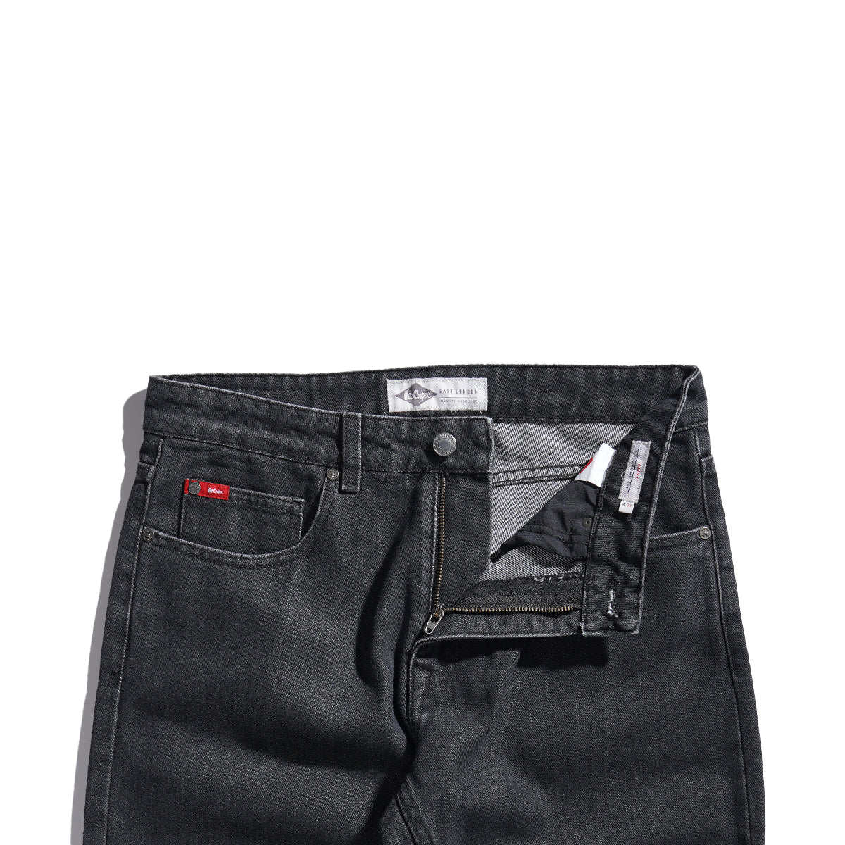 Lee Cooper Straight Fit Jeans Harry Classic Dark Black