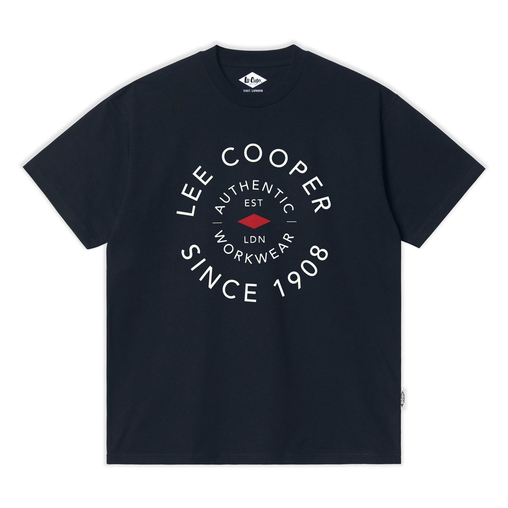 Lee Cooper T-shirt Authentic Around Navy