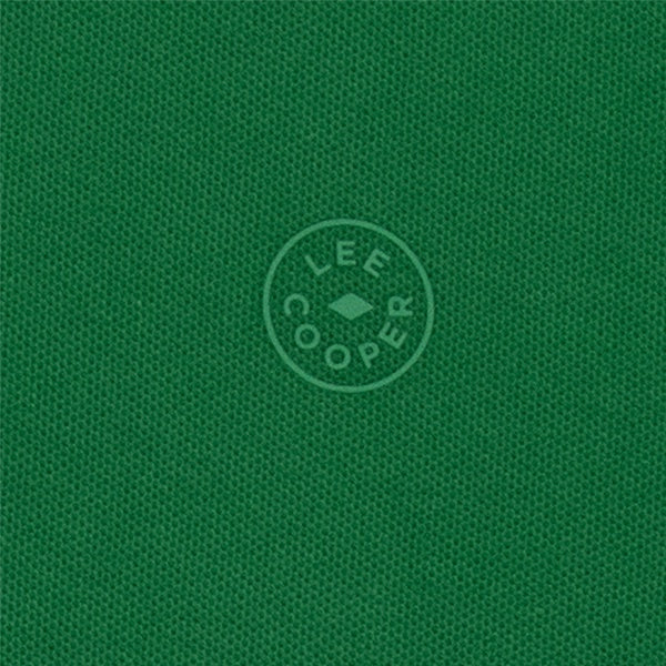 Lee cooper Polo Shirt Logo Circular Green