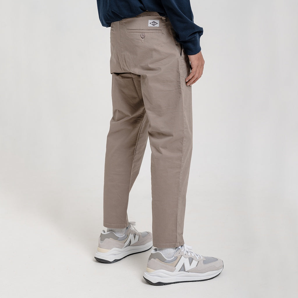 Lee Cooper Long Chino Ankle Khaki
