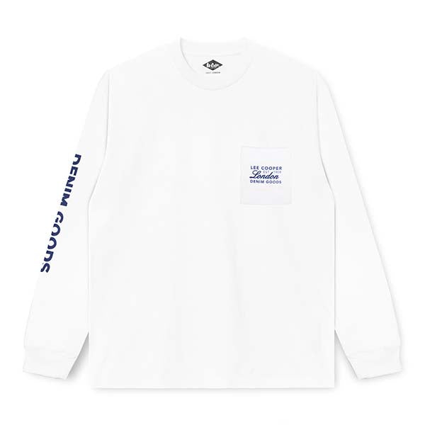 Lee Cooper Longsleeve T-shirt Middlesex White