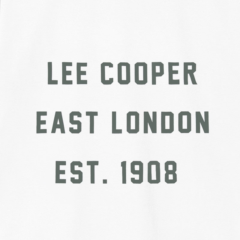 Lee Cooper Longsleeve T-shirt East 1908 White