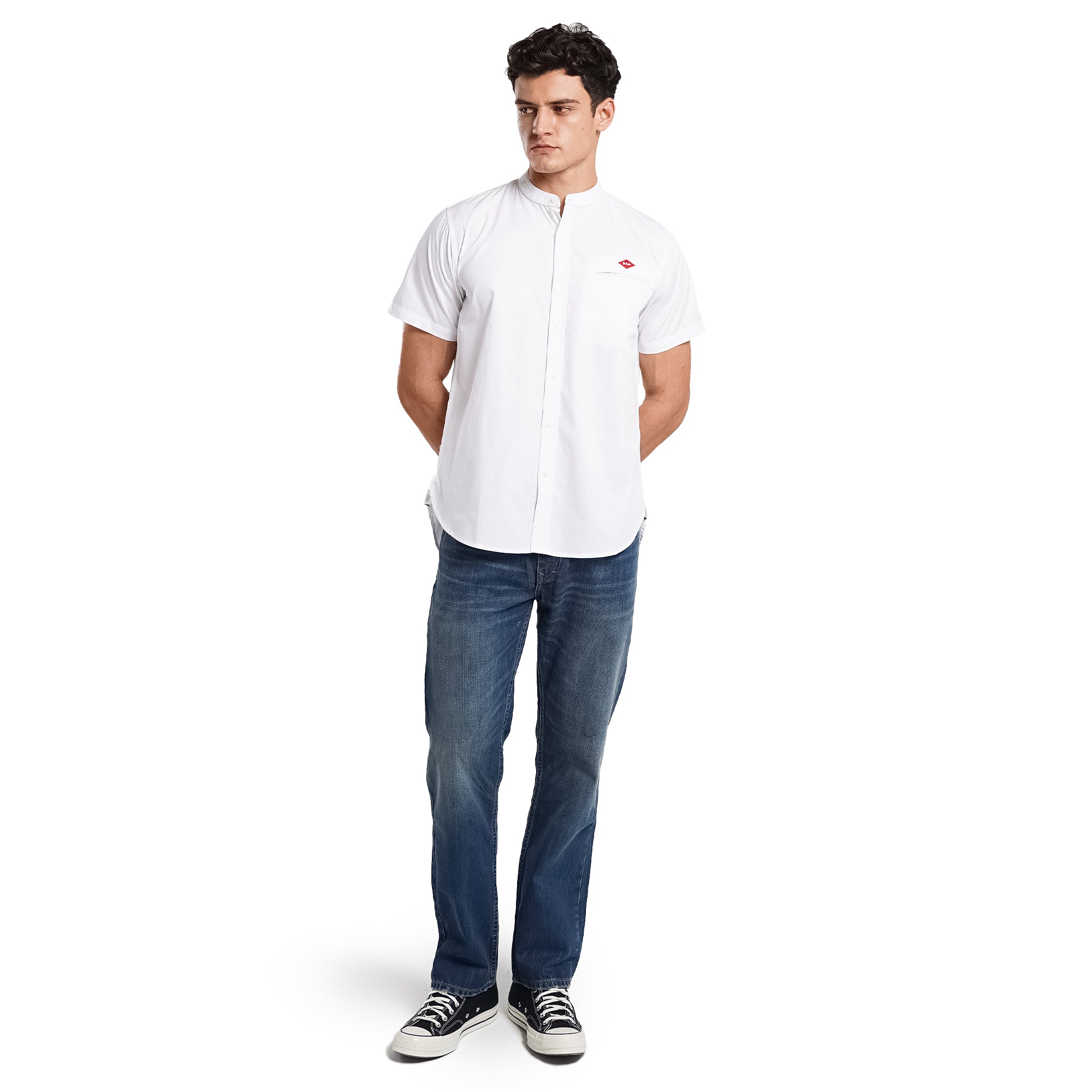 Lee Cooper Shirt Koko Short Leighton White