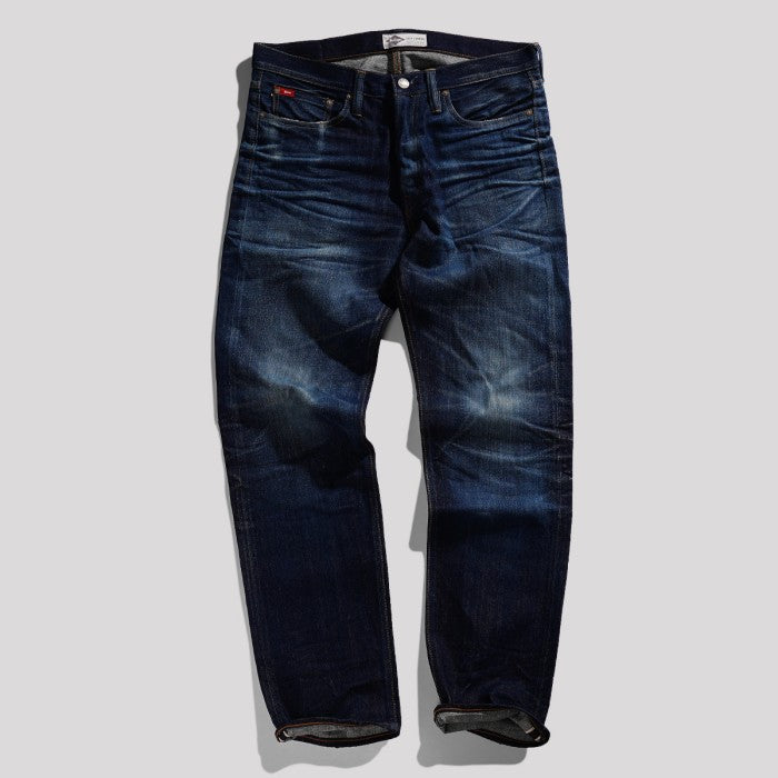 Lee Cooper Jeans Selvedge NON-RAW Harry Repaired Dark Blue