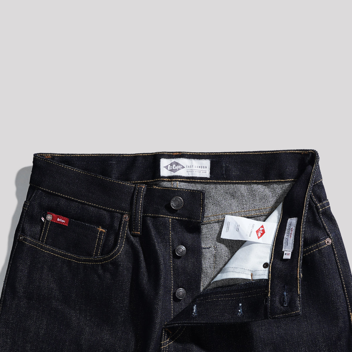 Lee Cooper Jeans Arthur Dry Blue Selvedge RAW