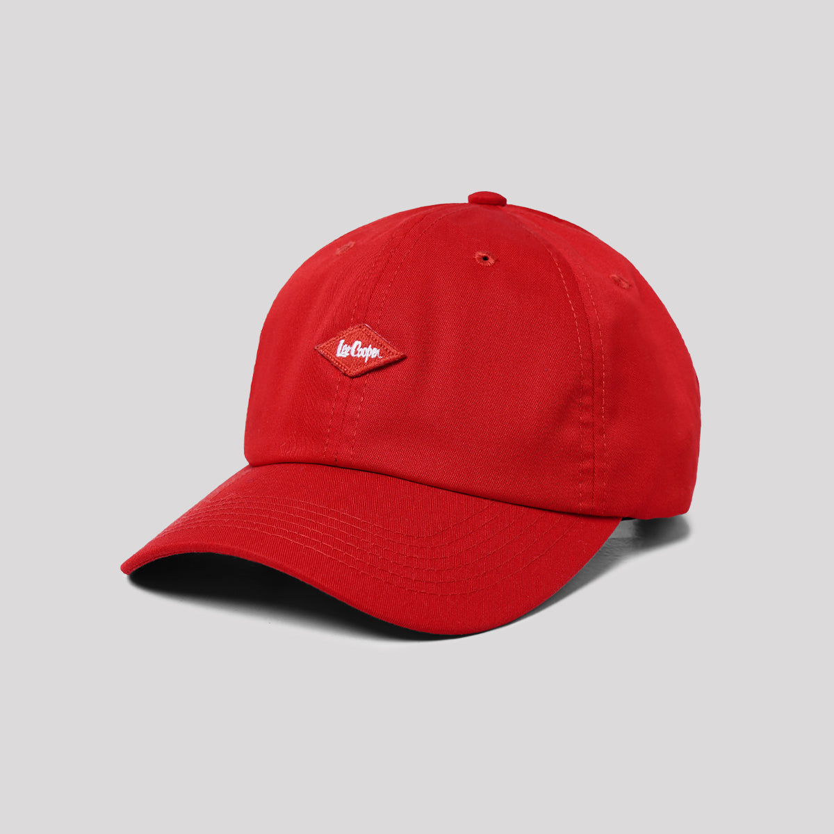 Lee Cooper Caps Logo Diamond Red Red