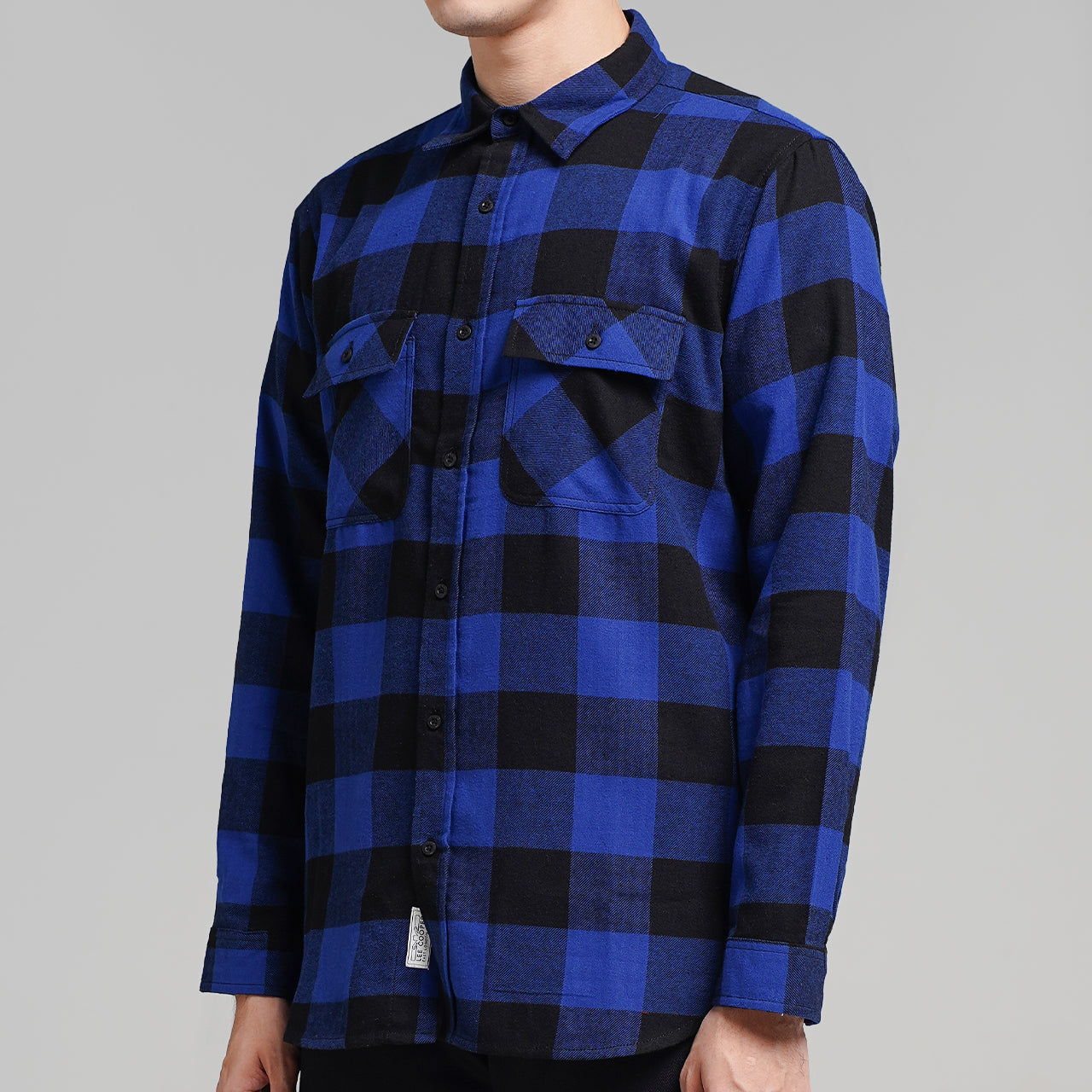Lee Cooper Flannel Shirt Ethan Navy