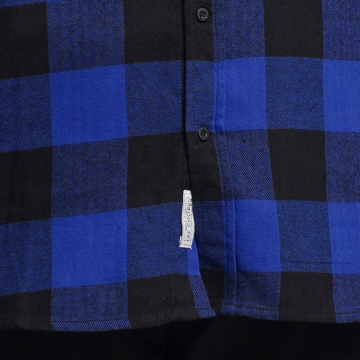 Lee Cooper Flannel Shirt Ethan Navy