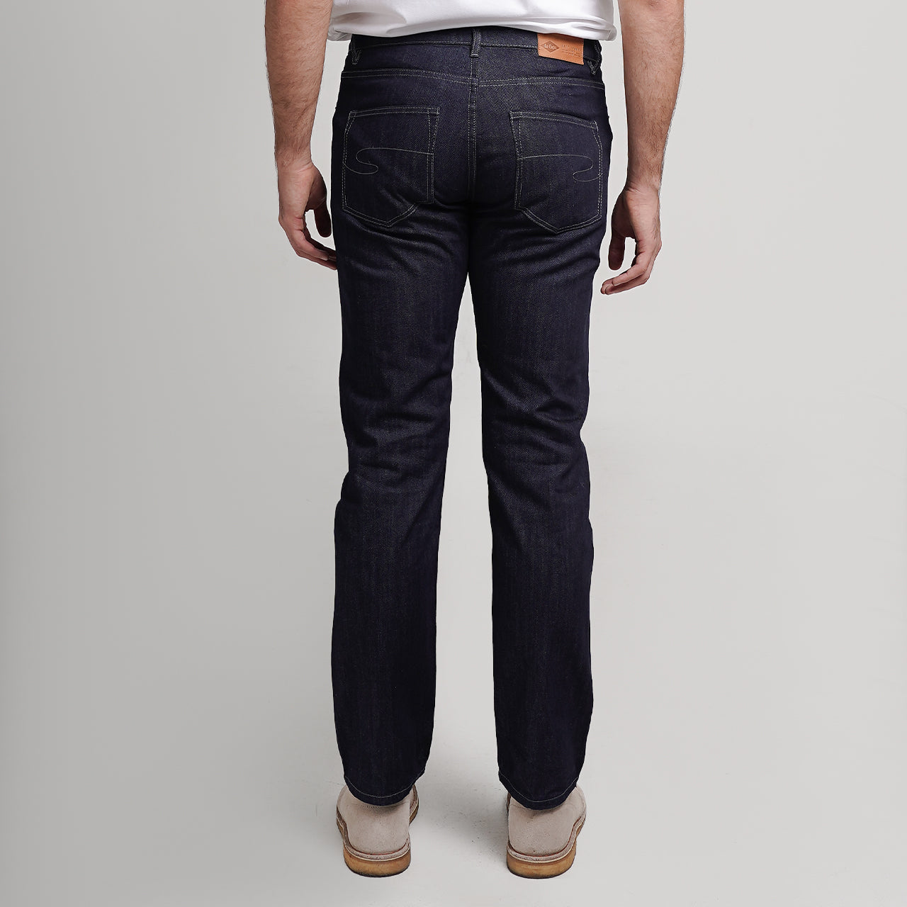 Lee Cooper Tapered Fit Jeans Arthur Rinse Blue Medium Raw