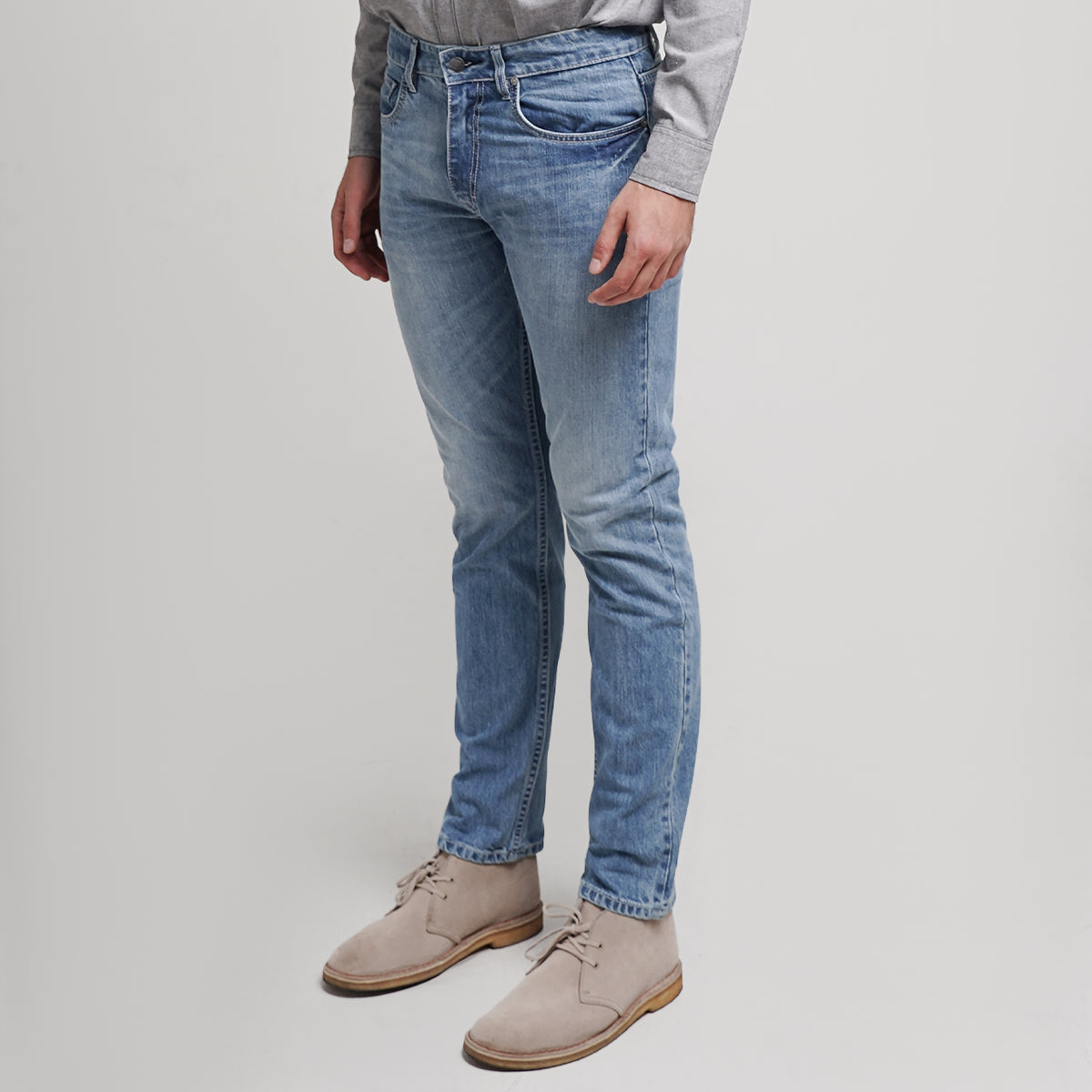 Lee Cooper Jeans Arthur Worn Light Blue Stretch