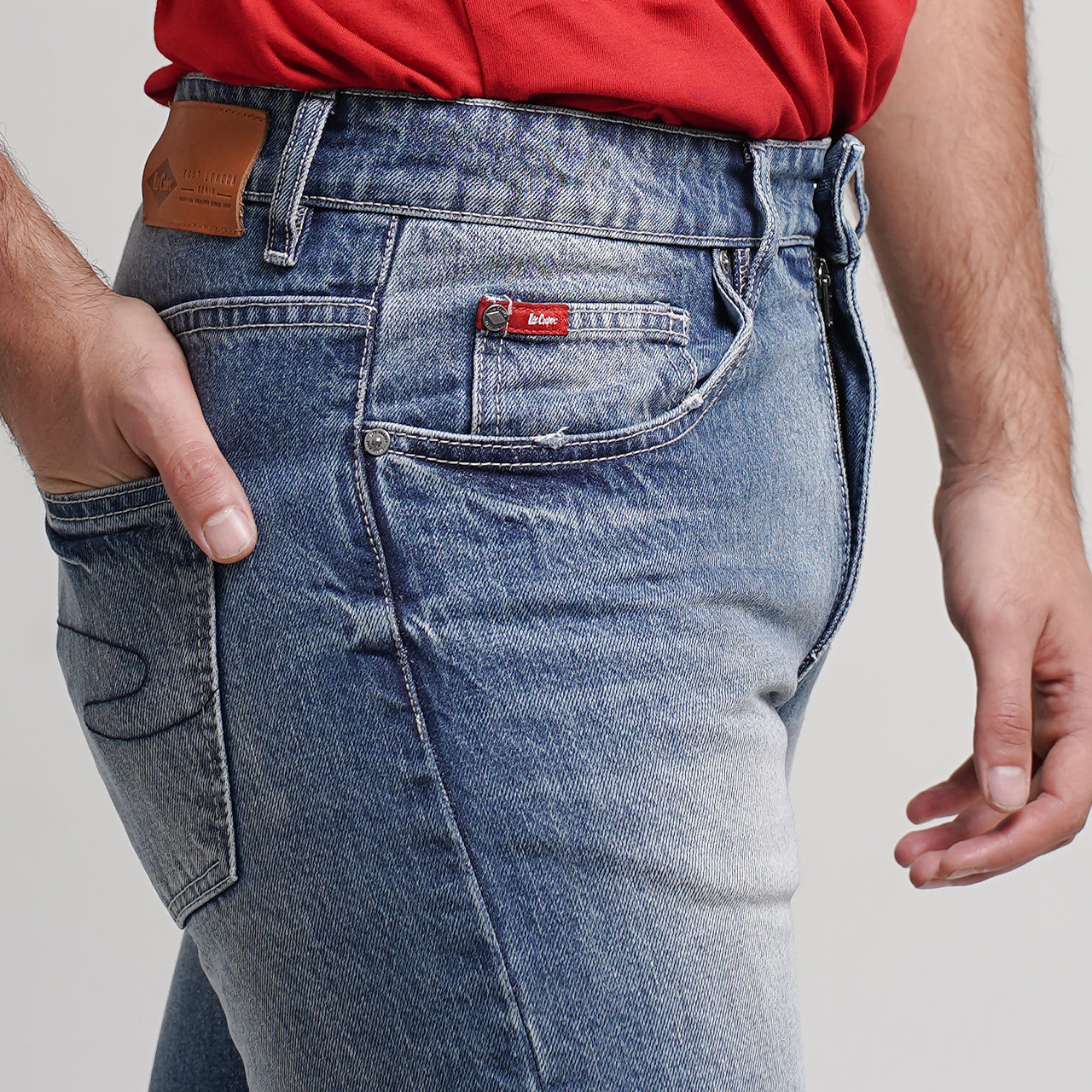 Lee Cooper Harry Repaired Light Blue