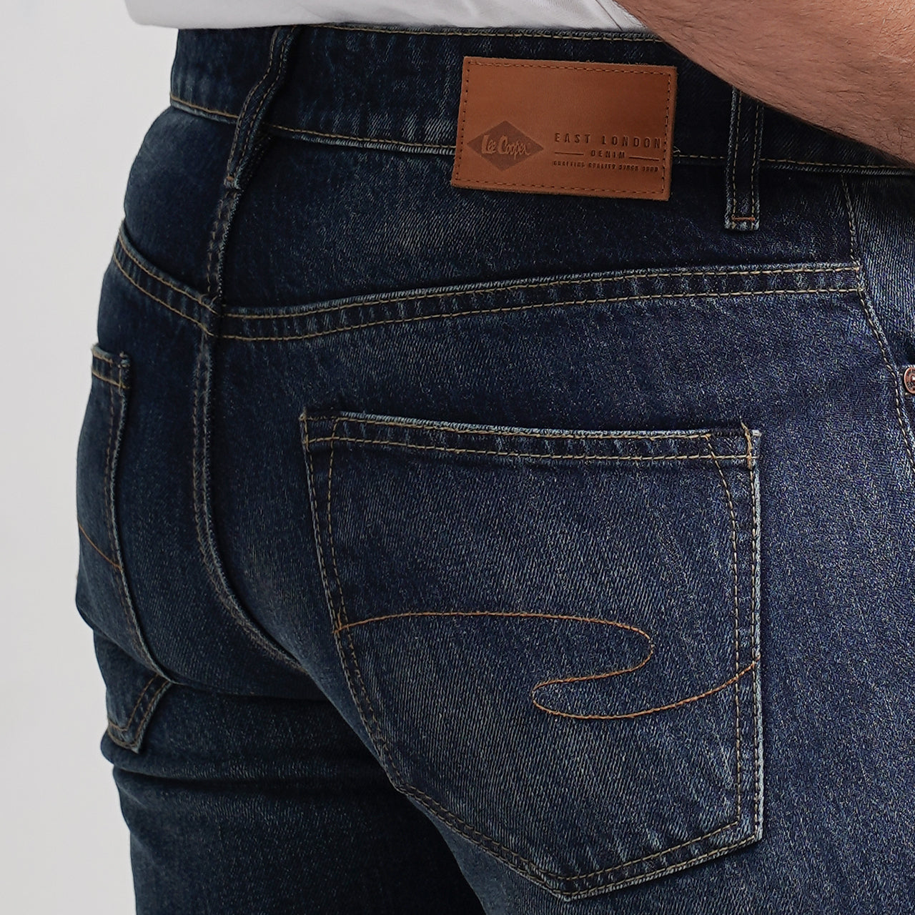 Lee Cooper Jeans Harry Worn Dark Blue