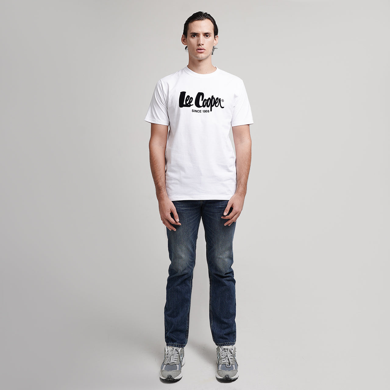 Lee Cooper Jeans Harry Worn Medium Blue