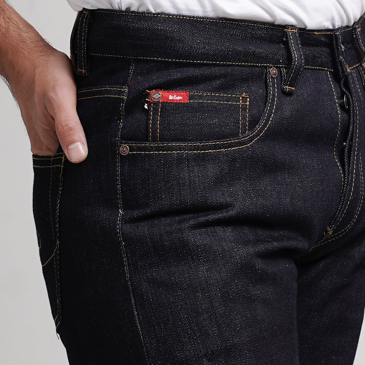 Lee Cooper Jeans Selvedge Harry Dry Blue