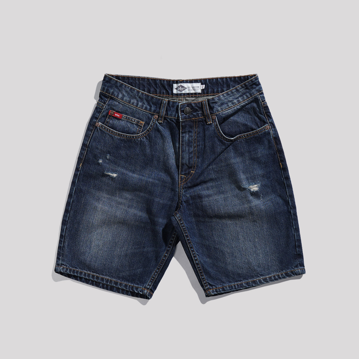 Lee Cooper Jeans Short Ripped Dark Blue