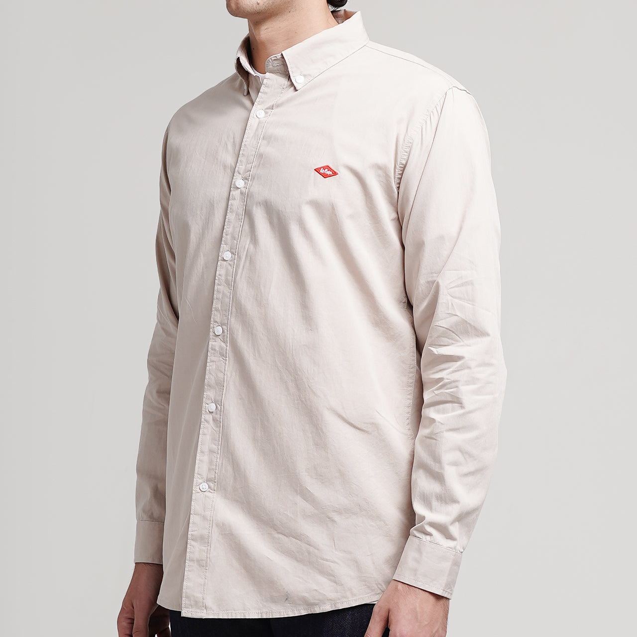 Lee Cooper Long Shirt Everett Cream