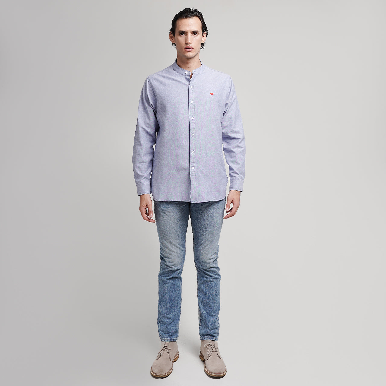 Lee Cooper Long Shirt Koko Connor Medium Blue