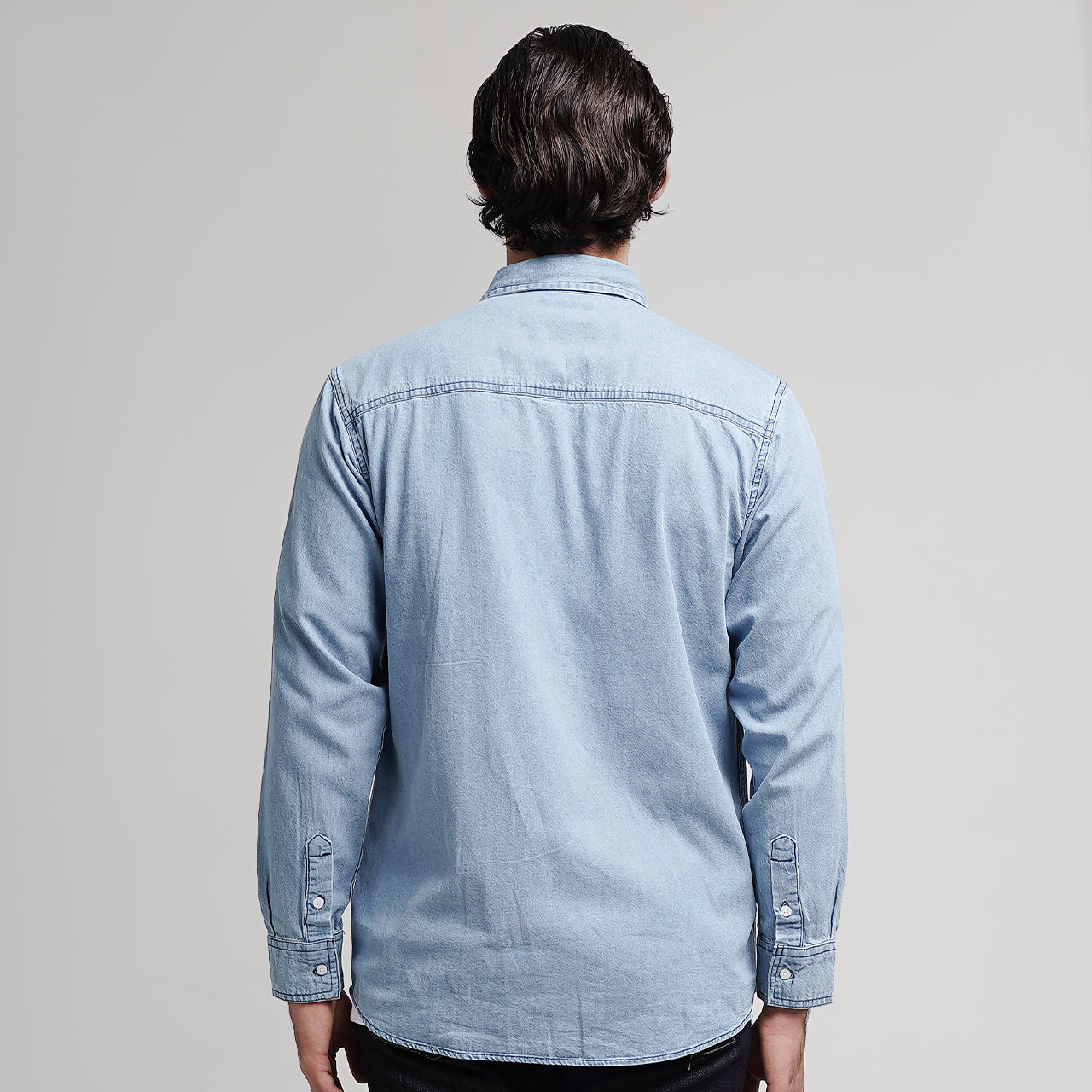 Lee Cooper Long Shirt Reece Worn Light Blue