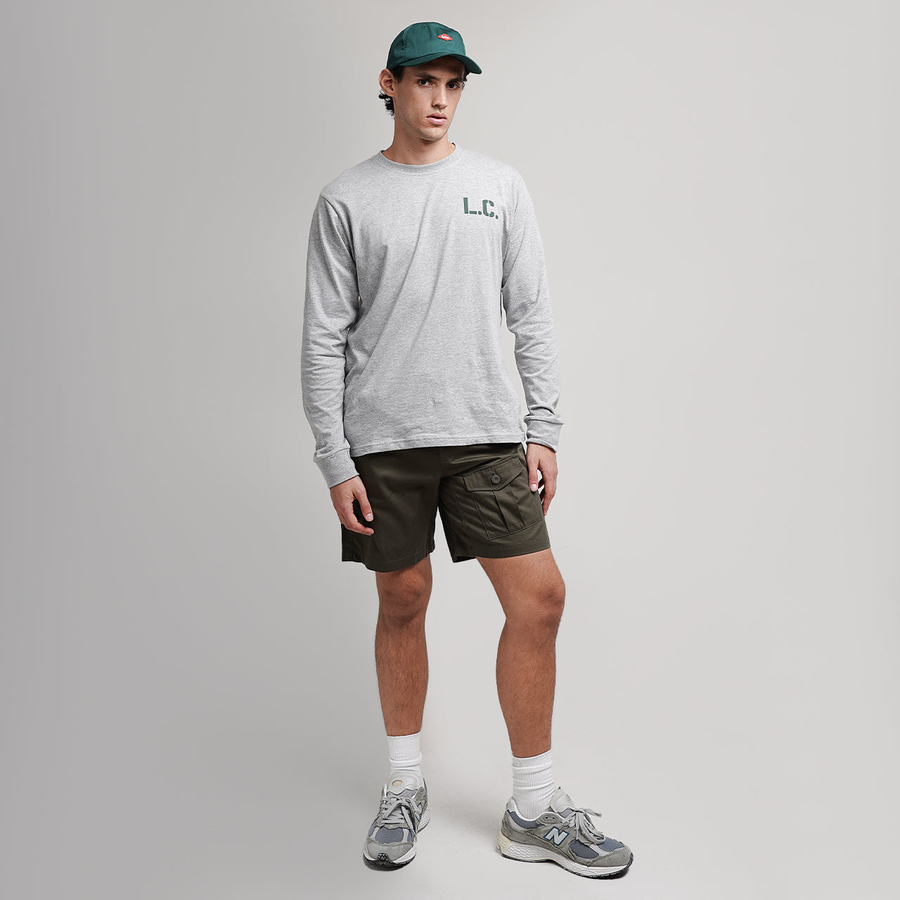 Lee Cooper Short Pants Flint Olive