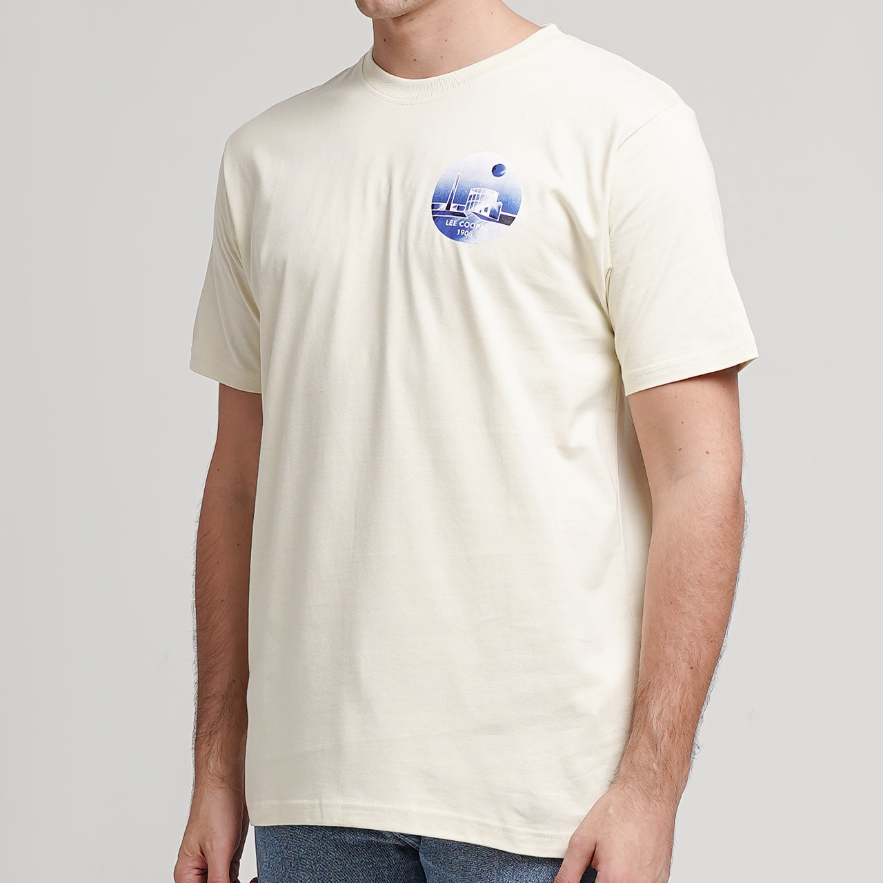 Lee Cooper T-Shirt Architect Cream