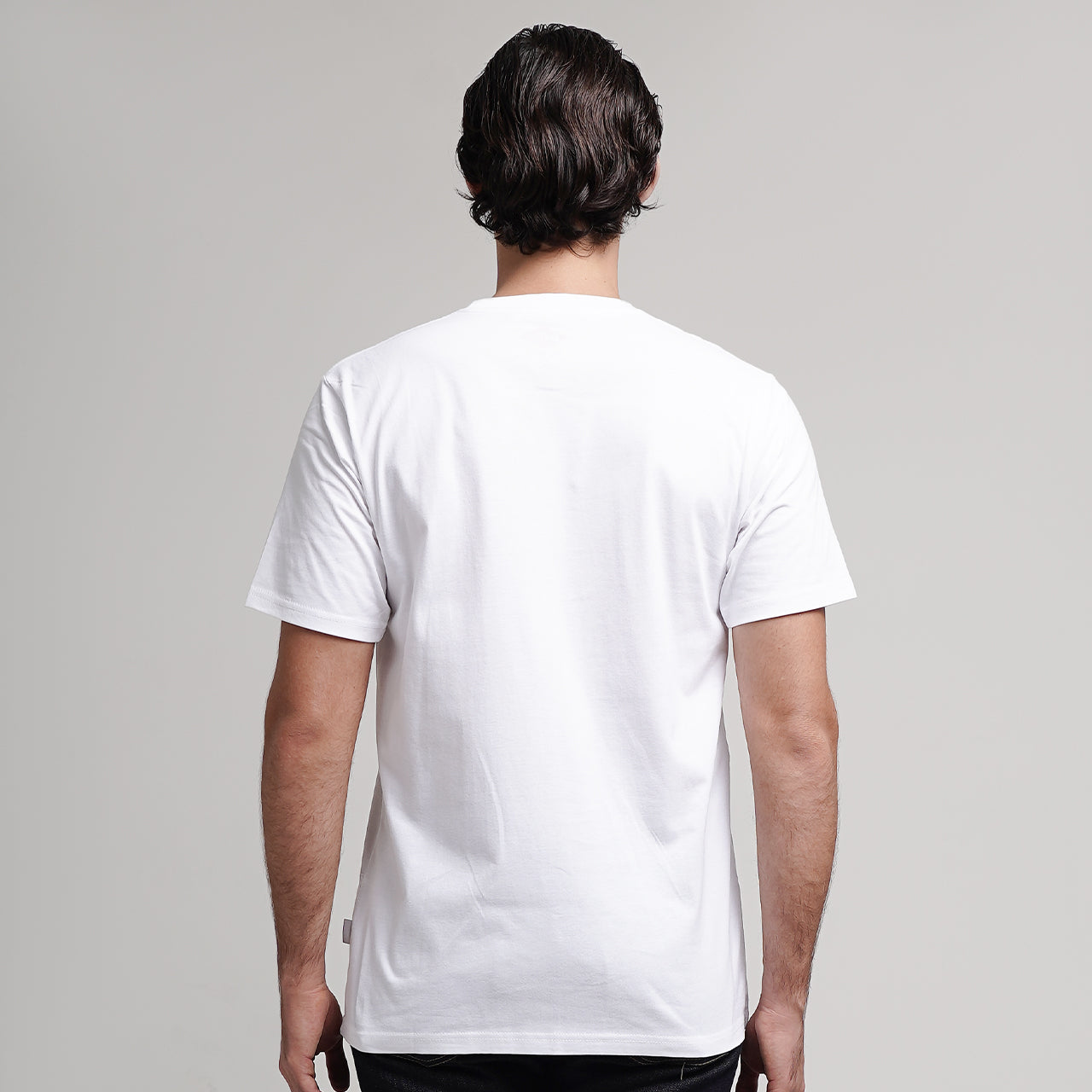 Lee Cooper T-Shirt Logo Type Pocket White