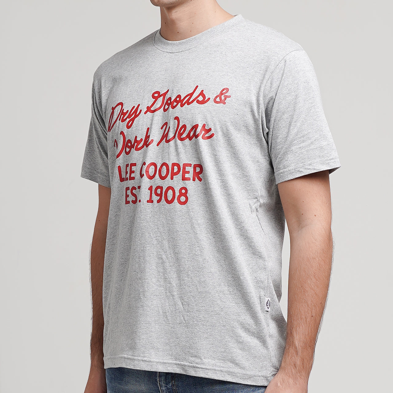 Lee Cooper T-Shirt Script Misty 71