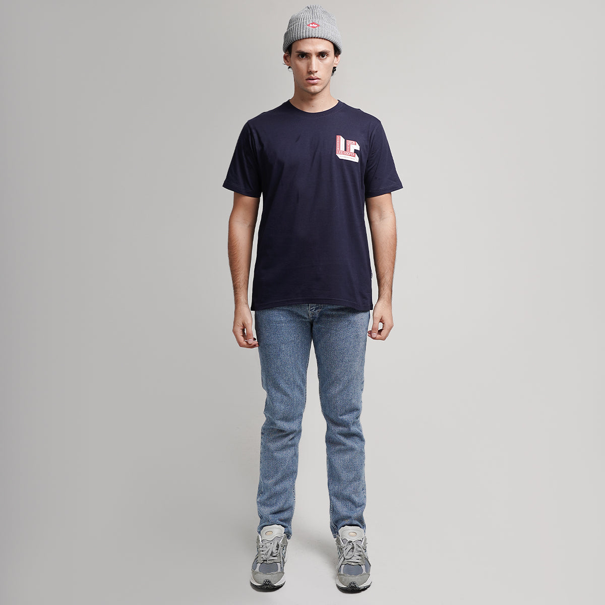 Lee Cooper T-Shirt Sign Navy