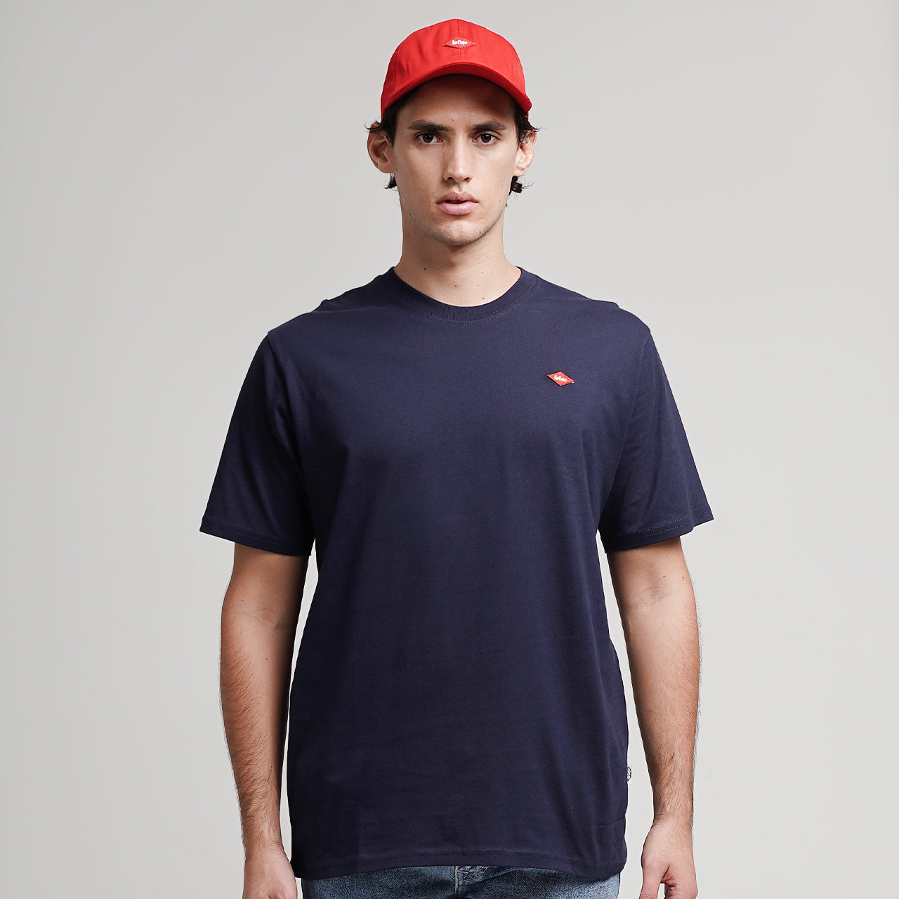 Lee Cooper T-shirt Small Logo Navy