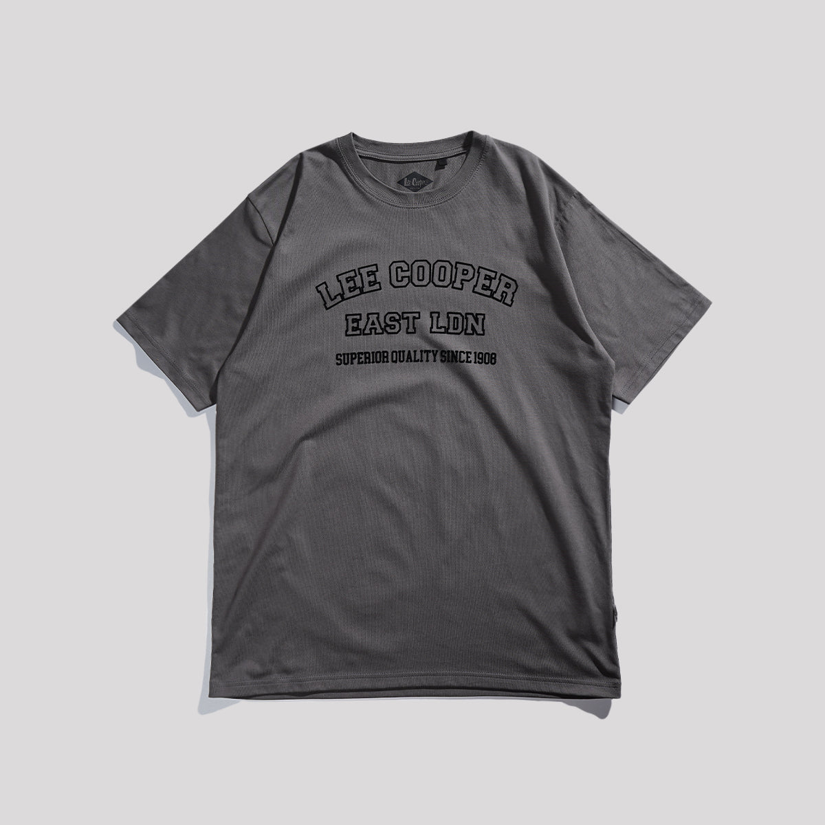 Lee Cooper T-Shirt East LDN College Dark Grey