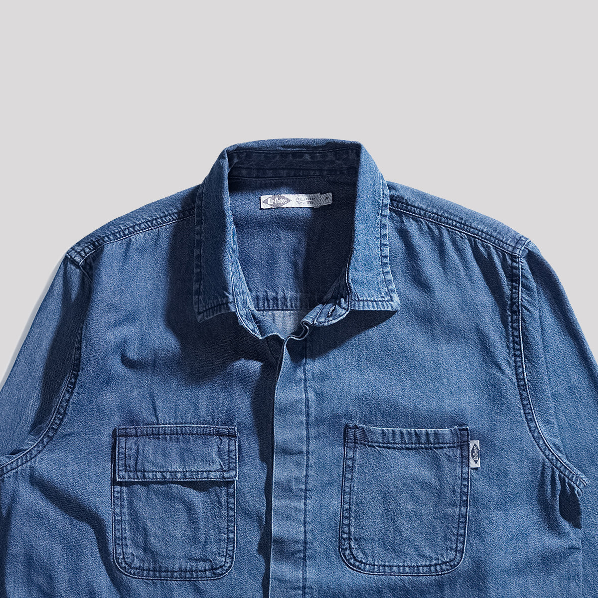 Lee Cooper Shirt Reece Worn Medium Blue