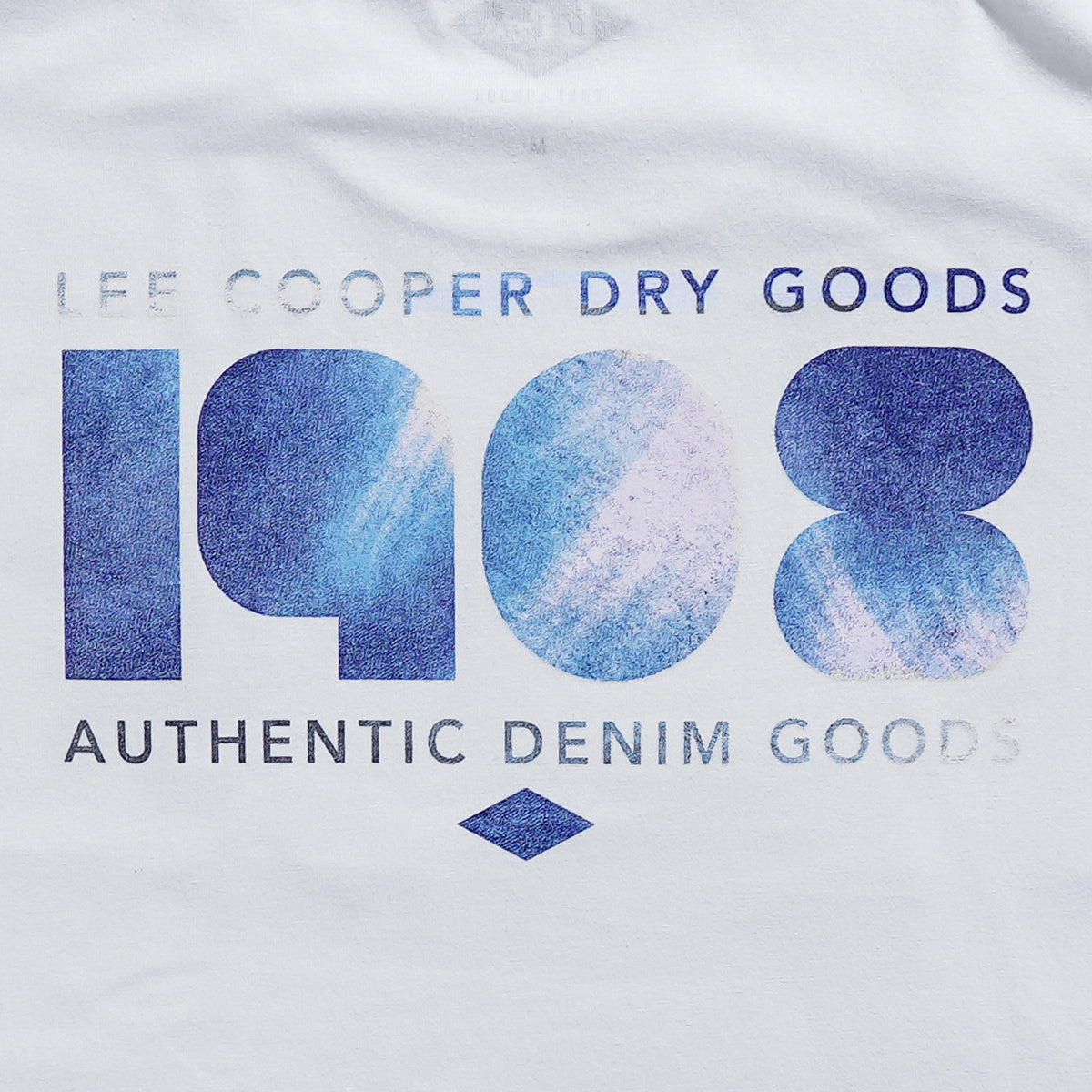 Lee Cooper T-Shirt 1908 Indigo White