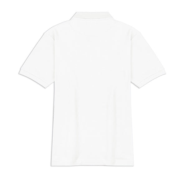 Lee Cooper Polo Shirt Logo Circular Off White