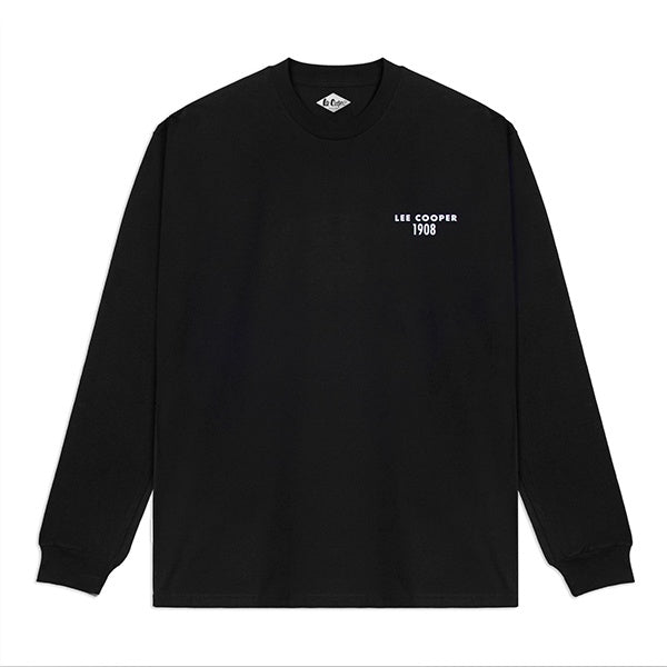 Lee Cooper Longsleeve T-shirt Dry Goods Black