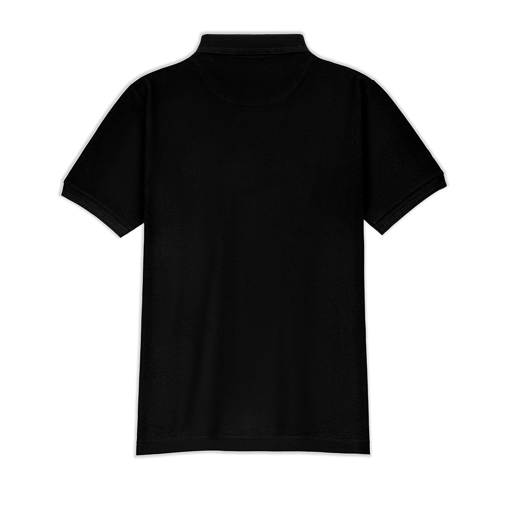 Lee Cooper Polo Shirt Basic Diamond Logo Black