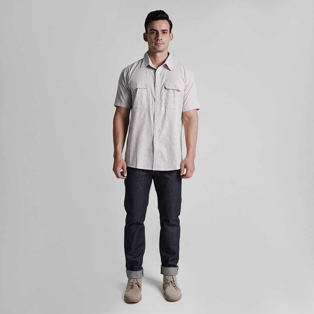 Lee Cooper Short Sleeve Avery Brown