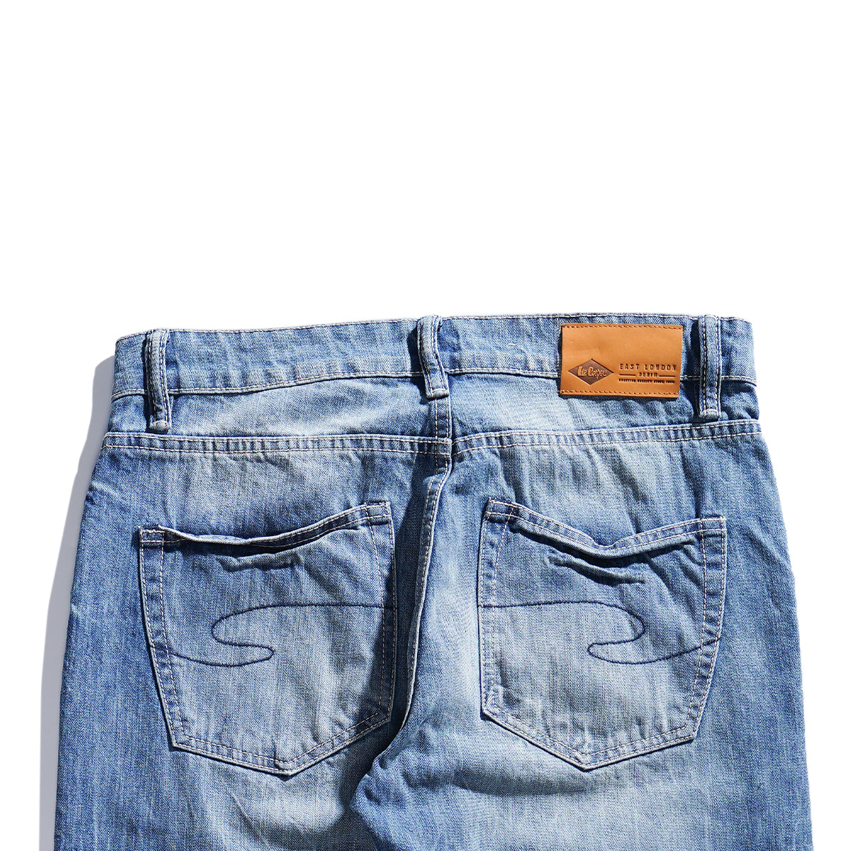 Lee Cooper Tapered Fit Jeans Arthur Ripped Light Blue