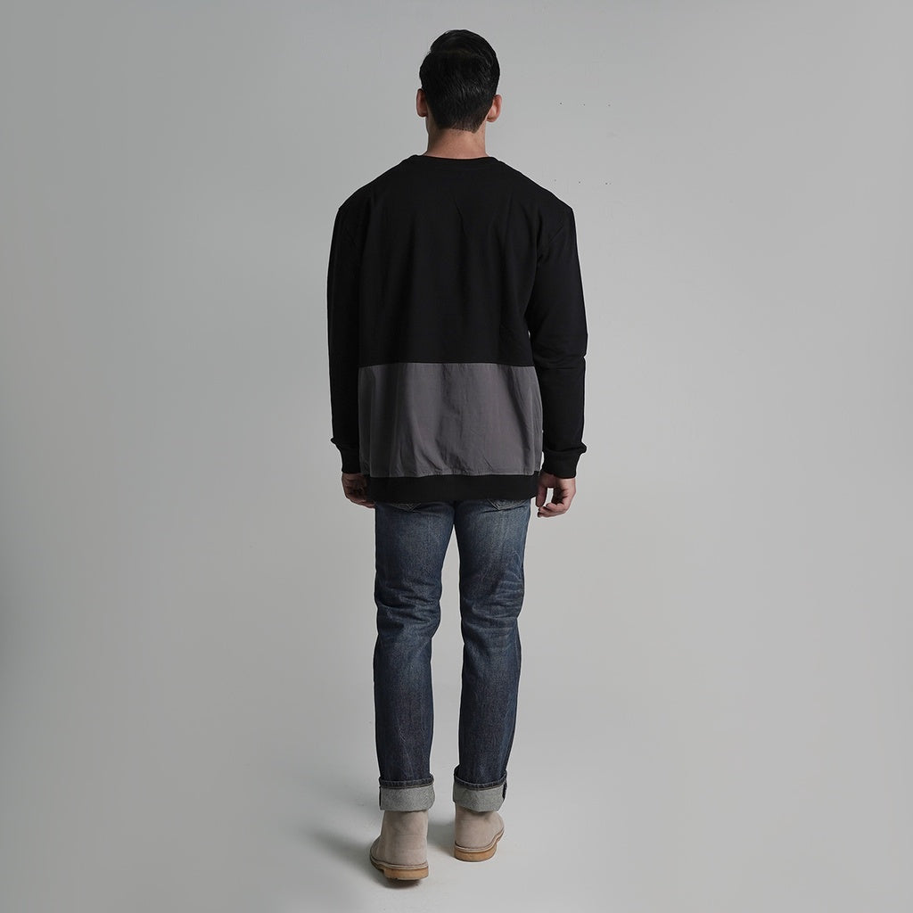 Lee cooper Sweatshirt Crewneck Cargo Pocket Black